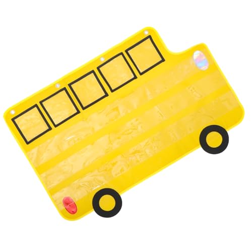 SEWACC Alphabet Pocket Chart Bus Form Hängend mit Klarsichtfächern Platzsparender Wandorganizer aus Robustem für Ab Jahren Lernhilfe für Buchstaben und Wortkarten Klassenzimmer Dekoration SEWACC Alphabet Pocket Chart Bus Form Hängend mit Klarsichtfächern Platzsparender Wandorganizer aus Robustem für Ab Jahren Lernhilfe für Buchstaben und Wortkarten Klassenzimmer Dekoration von SEWACC