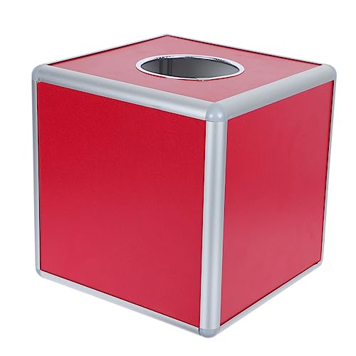 SEWACC Aluminium Lotteriekiste Multifunktionale Aufbewahrungsbox mit Slot für Tickets Geld und Notizen Robuste Hochwertige Box für Spendenaktionen und Verlosungen Farbe SEWACC Aluminium Lotteriekiste Multifunktionale Aufbewahrungsbox mit Slot für Tickets Geld und Notizen Robuste Hochwertige Box für Spendenaktionen und Verlosungen Farbe von SEWACC