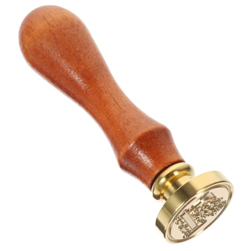 SEWACC Antike Wachssiegel sticks zum Versiegeln von Umschlägen Schnell Schmelzend Bruchfest Vielseitig für Einladungen Briefe Karten Hochzeitspost DIY Bastelbedarf Buchstabe von SEWACC