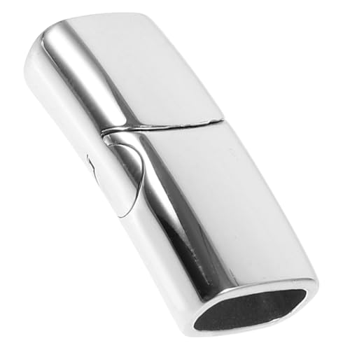 SEWACC Armbandschließe aus Edelstahl DIY Schmuckverschluss Magnetischer Halskettenverschluss Stecker Verschlüsse Magnetverschluss-Anschlüsse schmuck DIY zubehör Rostfreier Stahl Silver SEWACC Armbandschließe aus Edelstahl DIY Schmuckverschluss Magnetischer Halskettenverschluss Stecker Verschlüsse Magnetverschluss-Anschlüsse schmuck DIY zubehör Rostfreier Stahl Silver von SEWACC