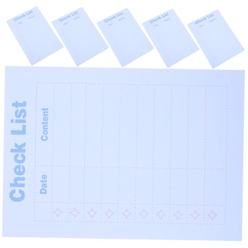 SEWACC Bestell Check Notizbuch mit Wasser und Ölresistentem Papier Leichtes Tragbares Restaurant Notizheft für Kellner und Gästelisten Langlebig und Handlich von SEWACC