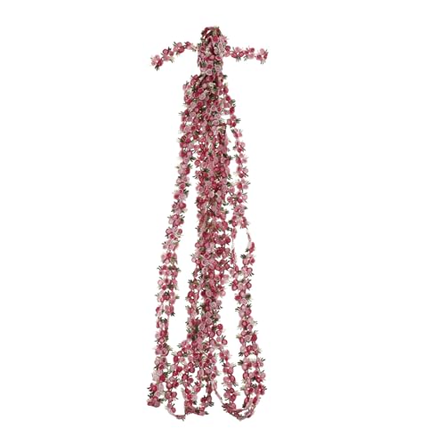 SEWACC Besticktes Spitzenband mit Bunten Blumen Farbenfrohes DIY ripsband für Handarbeiten Vielseitiges Stoffband für Schmuck Hochzeitsdeko Babykleidung und Geschenkverpackung von SEWACC