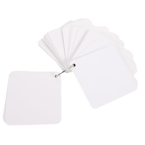 SEWACC Blanko Karteikarten Doppelseitig Leer Vorgelocht mit Metallringen Glatte Oberfläche DIY Notizblock für Lernen Notizen Büro und Kreativität Vielseitig Einsetzbar SEWACC Blanko Karteikarten Doppelseitig Leer Vorgelocht mit Metallringen Glatte Oberfläche DIY Notizblock für Lernen Notizen Büro und Kreativität Vielseitig Einsetzbar von SEWACC