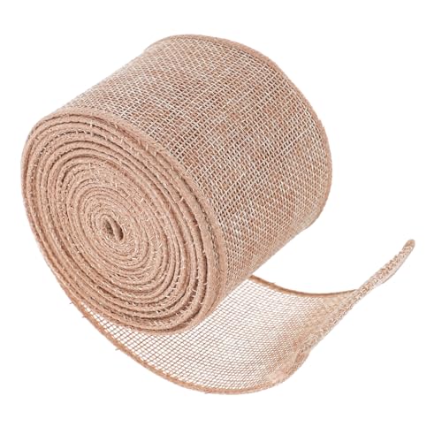 SEWACC Breiter Burlap Stoffrolle für Diy Projekte Hochzeitsdekoration und Kreative Bastelarbeiten Lichtbraun Langlebig und Rustikal SEWACC Breiter Burlap Stoffrolle für Diy Projekte Hochzeitsdekoration und Kreative Bastelarbeiten Lichtbraun Langlebig und Rustikal von SEWACC