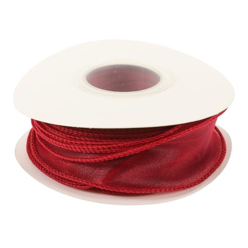 SEWACC Breites DIY Geschenkband Fischschwanz Chiffonband in Weinrot für Geschenkverpackung Blumenarrangements Bastelprojekte und Hochzeitsdekoration Strapazierfähig und Farbintensiv SEWACC Breites DIY Geschenkband Fischschwanz Chiffonband in Weinrot für Geschenkverpackung Blumenarrangements Bastelprojekte und Hochzeitsdekoration Strapazierfähig und Farbintensiv von SEWACC