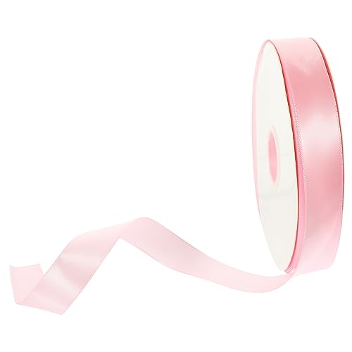 SEWACC Breites Rosa Geschenkband für Diy Haarschleifen und Dekoration Rolle Multifunktionales Satinband für Geschenkverpackung Blumen Kuchen und Festtagsdekoration von SEWACC