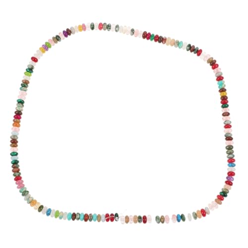 SEWACC Bunte Kleine Steinperlen DIY Spacer Perlen für Armbänder Halsketten Schmuckherstellung Bastelperlen Zubehör von SEWACC