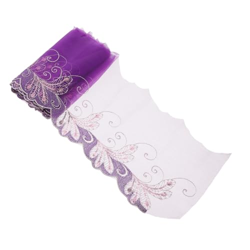 SEWACC Bunte Pfauenfeder Spitze für DIY Puppenkleider Weiche Hautfreundliche Spitzenborte Langlebiges Zubehör für Handarbeit für Puppenmode und Kleidungsdekoration SEWACC Bunte Pfauenfeder Spitze für DIY Puppenkleider Weiche Hautfreundliche Spitzenborte Langlebiges Zubehör für Handarbeit für Puppenmode und Kleidungsdekoration von SEWACC