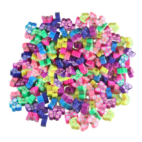 SEWACC Bunte Schmetterlings Polymer Clay Perlen ca Sichere DIY Schmuckperlen für Bastelmaterialien für Armbänder Halsketten und Kreative Handwerksprojekte SEWACC Bunte Schmetterlings Polymer Clay Perlen ca Sichere DIY Schmuckperlen für Bastelmaterialien für Armbänder Halsketten und Kreative Handwerksprojekte von SEWACC