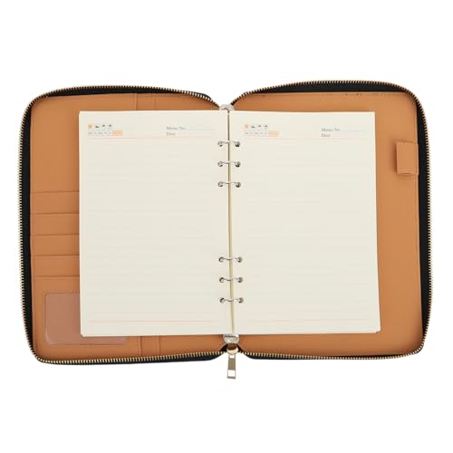SEWACC Business Notizbuch mit Ledercover Eleganter Schreibblock für Tägliche Planung und Notizen Kreatives Büro notizheft für Geschäft für Familie und Freunde von SEWACC