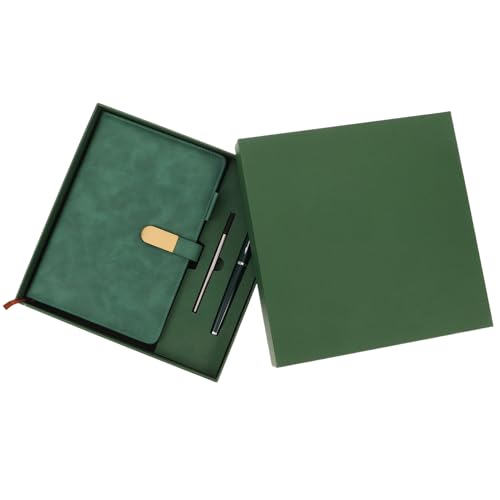 SEWACC Business Notizbuch mit Stiftset Tragbares Schreibset für Büro Schule und Meetings Stilvoller Geschenkbox für Frauen und Studenten von SEWACC
