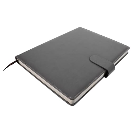 SEWACC Business Schreibnotizbuch Groß Notizblock Büroplaner PU Material Glattes Papier Bequeme Handhabung Praktisch für Arbeit und Alltag von SEWACC
