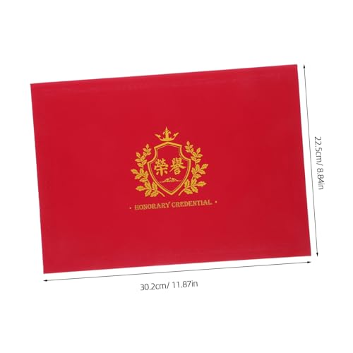 SEWACC Certificate Holder mit Schutzfolie Langlebiger Dokumentenhalter für Anerkennungsurkunden Leere Auszeichnungszertifikate Flexibler Urkundenordner mit Schreibfeld für Abschluss SEWACC Certificate Holder mit Schutzfolie Langlebiger Dokumentenhalter für Anerkennungsurkunden Leere Auszeichnungszertifikate Flexibler Urkundenordner mit Schreibfeld für Abschluss von SEWACC