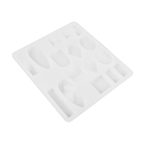 SEWACC DIY Kristall Epoxidharz Anhängermould Silikonform für Schmuckherstellung Wiederverwendbar Glatt Einfach zu Entformen Set für Ohrringe und Schlüsselanhänger Praktisch und SEWACC DIY Kristall Epoxidharz Anhängermould Silikonform für Schmuckherstellung Wiederverwendbar Glatt Einfach zu Entformen Set für Ohrringe und Schlüsselanhänger Praktisch und von SEWACC