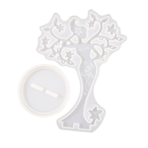 SEWACC DIY Kristall Epoxidharz Schmuckhalter Form Flexible Silikon Gießform in Frauenform Reißfest Glatte Oberfläche für Schmuckständer Anhänger Ringe Ohrringe Stilvolle SEWACC DIY Kristall Epoxidharz Schmuckhalter Form Flexible Silikon Gießform in Frauenform Reißfest Glatte Oberfläche für Schmuckständer Anhänger Ringe Ohrringe Stilvolle von SEWACC