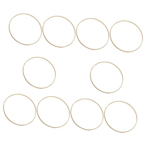 SEWACC DIY Lei Herstellung Bausatz Hochzeit Junggesellin hängend Rosa bescherung weihnachten weinachts party dekoration wheinatsgeschenke Kranz Reifen -Reifen Holz von SEWACC
