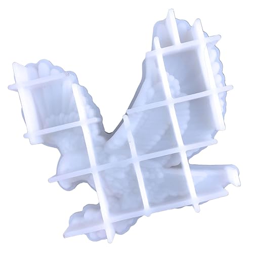 SEWACC DIY Silikonform Adler Flexible Gussform für Epoxidharz Halbstereo Eagle Silikonform für Kreative Handwerksprojekte für Wanddekoration und von SEWACC