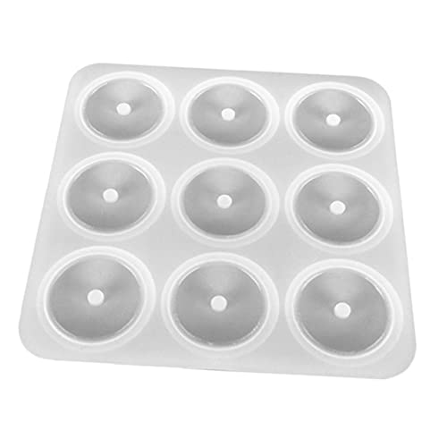 SEWACC DIY Silikonform für Schmuck Epoxidharz Gießform für Anhänger Wiederverwendbar Flexibel für Handwerk und Kreative Bastelprojekte von SEWACC