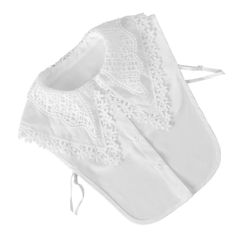 SEWACC Damen Falscher Spitzenkragen Abnehmbar Halbbluse Stil Eleganter Spitzenkrageneinsatz Für Pullover Bluse Komfortabler Hautfreundlicher Kragen Für Frauen Mädchen SEWACC Damen Falscher Spitzenkragen Abnehmbar Halbbluse Stil Eleganter Spitzenkrageneinsatz Für Pullover Bluse Komfortabler Hautfreundlicher Kragen Für Frauen Mädchen von SEWACC