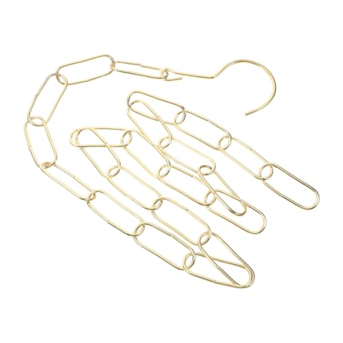SEWACC Dekorative Schwere Eisenkette mit Haken Stabile Hängekette für Kleidung Ringe Lange Aufhängung Eleganter Garderoben haken für Shops und Ausstellungen SEWACC Dekorative Schwere Eisenkette mit Haken Stabile Hängekette für Kleidung Ringe Lange Aufhängung Eleganter Garderoben haken für Shops und Ausstellungen von SEWACC