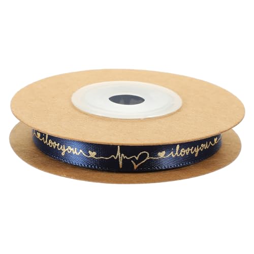 SEWACC Dekoratives Buchstabenband Glänzendes DIY Geschenkband für Blumenverpackung Handwerk und Dekoration für Hochzeiten und Feiern von SEWACC