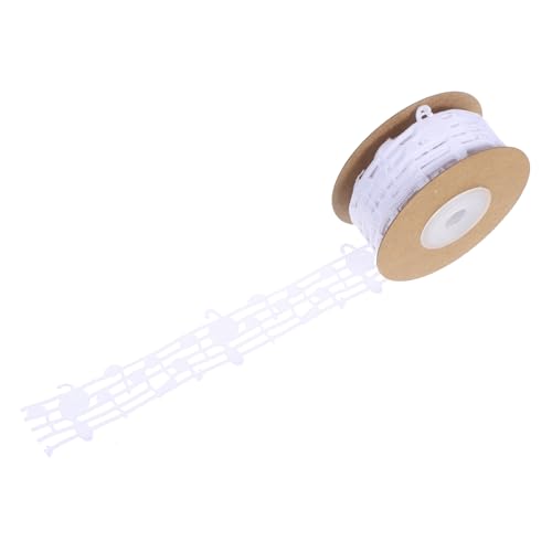 SEWACC Dekoratives Diy Band mit Filigranen Notenmustern für Hochzeiten Partys und Geschenkverpackungen Yards von SEWACC