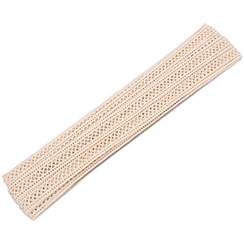 SEWACC Dekoratives Spitzenband mit Quasten Breites Yards Langes Weißes Nähzubehör Baumwollfaden für Hochzeitskleider DIY Bekleidung und Accessoires von SEWACC