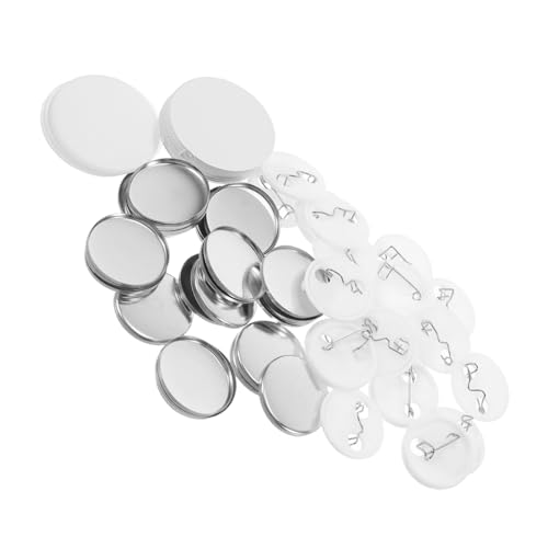 SEWACC Diy Abzeichen Materialien Runde Metallknöpfe mit Nadel für Bastelprojekte Teiliges für Events und Partys Abdeckungen und Folien SEWACC Diy Abzeichen Materialien Runde Metallknöpfe mit Nadel für Bastelprojekte Teiliges für Events und Partys Abdeckungen und Folien von SEWACC