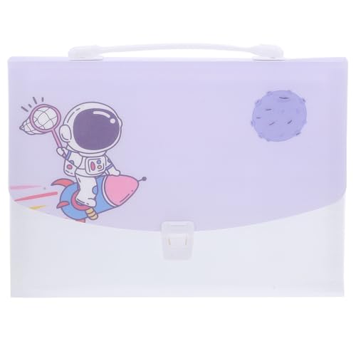 SEWACC Dokumenten Organizer Handheld Aktenordner mit Großer Kapazität Erweiterbarer Faltordner für Papiere Quittungen Visitenkarten und Beschriftbaren Etiketten Zufällige von SEWACC