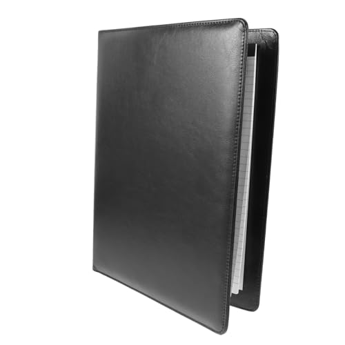 SEWACC Dokumentenorganizer Aktenordner mit Metallklammern Flexibler Stifthalter Tragbarer Büro Organizer für Karten Dokumente und Notizen Platzsparender Portfolio Ordner Schwarz SEWACC Dokumentenorganizer Aktenordner mit Metallklammern Flexibler Stifthalter Tragbarer Büro Organizer für Karten Dokumente und Notizen Platzsparender Portfolio Ordner Schwarz von SEWACC