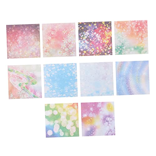 SEWACC Doppelseitiges Quadratisches Origami Papier Buntes Bastelpapier Sky Farbenfrohes Faltpapier für DIY Kunstwerke für Dekoration SEWACC Doppelseitiges Quadratisches Origami Papier Buntes Bastelpapier Sky Farbenfrohes Faltpapier für DIY Kunstwerke für Dekoration von SEWACC