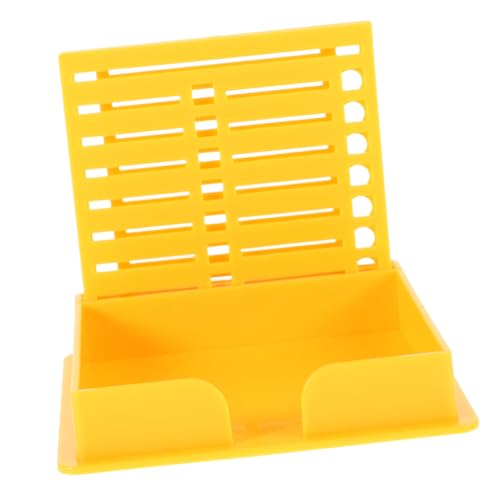 SEWACC Doppelsteck Haftnotiz Organizer aus Vielseitige Box für Notizblöcke und Kleine Büroartikel für Schreibtisch und Zuhause mit Einzigartigem Schablonendesign zur Einfachen von SEWACC