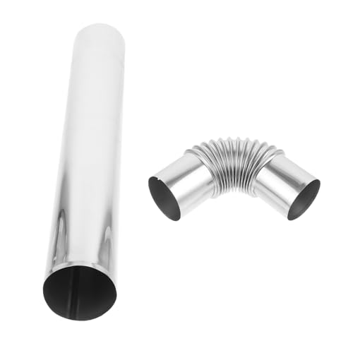 SEWACC Edelstahl Abgasrohr Gerade Rohre Bogen Adapter Rauchrohr Lüftung Kaminrohr für Wasserheizer Abgasleitung Langlebig Geruchsfrei Einfache Montage SEWACC Edelstahl Abgasrohr Gerade Rohre Bogen Adapter Rauchrohr Lüftung Kaminrohr für Wasserheizer Abgasleitung Langlebig Geruchsfrei Einfache Montage von SEWACC