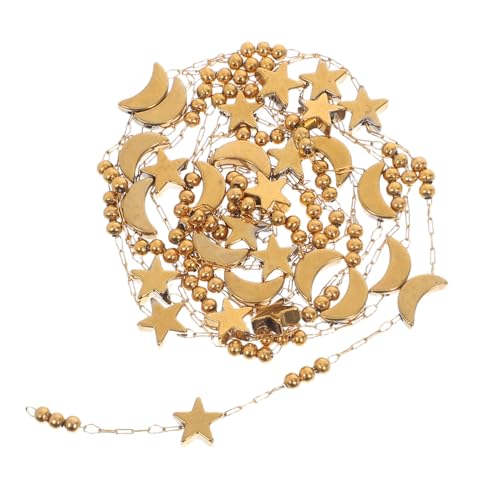 SEWACC Edelstahl Schmuckkette mit Mond-stern-design Langlebige DIY Kette für Armbänder Halsketten und Ohrringe Glänzende Kratzfeste Ketten für Kreativen Schmuckbau SEWACC Edelstahl Schmuckkette mit Mond-stern-design Langlebige DIY Kette für Armbänder Halsketten und Ohrringe Glänzende Kratzfeste Ketten für Kreativen Schmuckbau von SEWACC