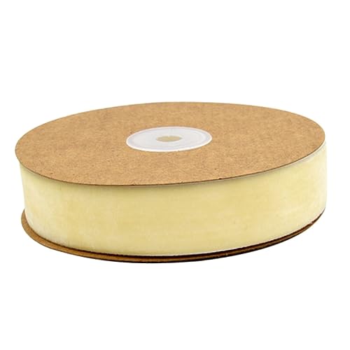 SEWACC Einseitige nicht Elastische Pflanzenflauschige Samtbandrolle Beige Dekoratives Geschenkband für Basteln Kleidung Haarschmuck und DIY Zubehör Strapazierfähig und Vielseitig SEWACC Einseitige nicht Elastische Pflanzenflauschige Samtbandrolle Beige Dekoratives Geschenkband für Basteln Kleidung Haarschmuck und DIY Zubehör Strapazierfähig und Vielseitig von SEWACC