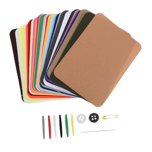 SEWACC Eisen Flicken für Kleidung Farben Schneidbare Stoffreparatur Patches mit Selbstklebender Rückseite für Jeans Jacken und Diy Projekte SEWACC Eisen Flicken für Kleidung Farben Schneidbare Stoffreparatur Patches mit Selbstklebender Rückseite für Jeans Jacken und Diy Projekte von SEWACC