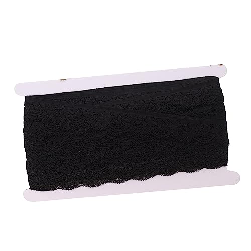 SEWACC Elastische Spitzenborte mit Hohlsaum Dehnbares DIY Kleidung Zubehör für Unterwäsche Kostüm und Dekoration Packung Schwarz Vielseitig Einsetzbar für Handwerk und Festlichkeiten SEWACC Elastische Spitzenborte mit Hohlsaum Dehnbares DIY Kleidung Zubehör für Unterwäsche Kostüm und Dekoration Packung Schwarz Vielseitig Einsetzbar für Handwerk und Festlichkeiten von SEWACC