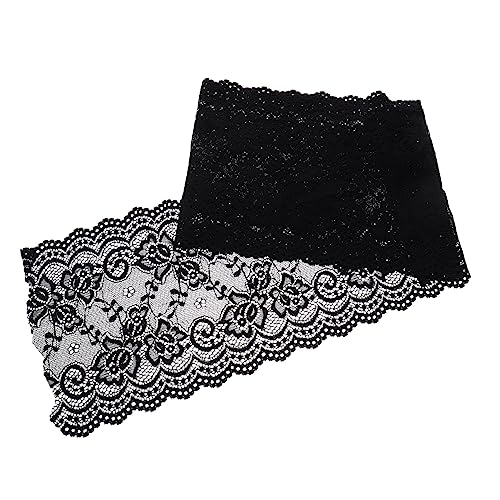 SEWACC Elastisches Spitzenband Breit mit Floralem Muster Weiche Dehnbare Borte zum Nähen Basteln Kleidungs und Hochzeitsdekoration Vielseitiges DIY Zubehör SEWACC Elastisches Spitzenband Breit mit Floralem Muster Weiche Dehnbare Borte zum Nähen Basteln Kleidungs und Hochzeitsdekoration Vielseitiges DIY Zubehör von SEWACC