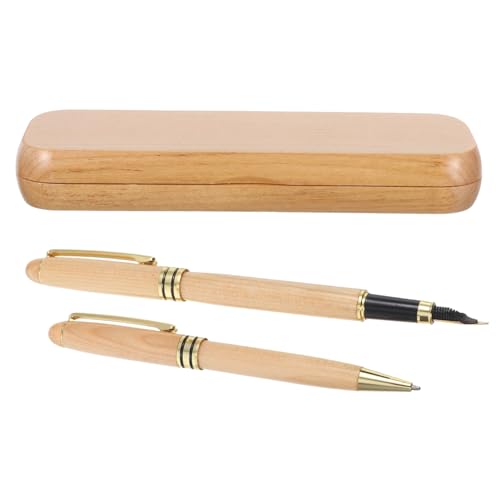 SEWACC Eleganter Business-Füllfederhalter mit Feiner Metallfeder und Ergonomischem Ahornholzgriff Inklusive Gravurservice und Hochwertiger Geschenkbox für Journaling Unterschriften und SEWACC Eleganter Business-Füllfederhalter mit Feiner Metallfeder und Ergonomischem Ahornholzgriff Inklusive Gravurservice und Hochwertiger Geschenkbox für Journaling Unterschriften und von SEWACC