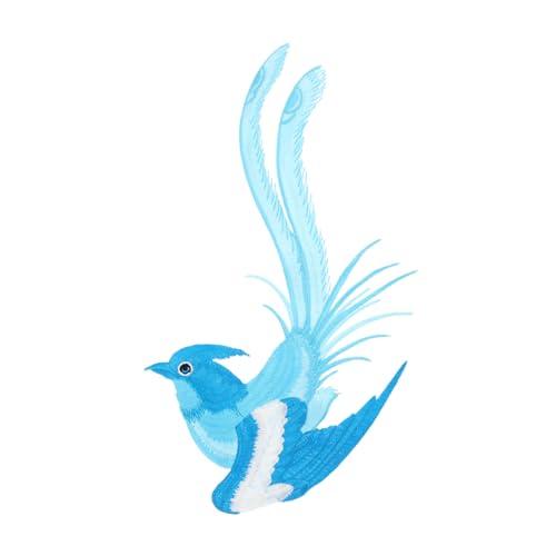 SEWACC Ethnische Vogel Stickerei Aufnäher Symmetrische Applikationen zum Aufbügeln und Annähen Dekorative Patch DIY für Kleidung Taschen Rucksäcke Kompakt und Wiederverwendbar SEWACC Ethnische Vogel Stickerei Aufnäher Symmetrische Applikationen zum Aufbügeln und Annähen Dekorative Patch DIY für Kleidung Taschen Rucksäcke Kompakt und Wiederverwendbar von SEWACC