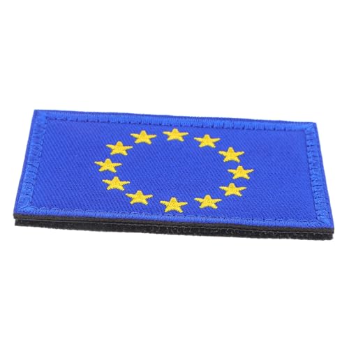 SEWACC Eu Flaggen Aufnäher Patch Besticktes Europa Abzeichen für Kleidung Hut Rucksack Robustes Strapazierfähig Leicht Anbringbar Dekoratives Eu Flaggen für Accessoires SEWACC Eu Flaggen Aufnäher Patch Besticktes Europa Abzeichen für Kleidung Hut Rucksack Robustes Strapazierfähig Leicht Anbringbar Dekoratives Eu Flaggen für Accessoires von SEWACC