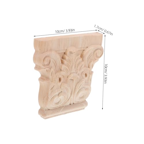 SEWACC Europäischer Holzgeschnitzter Corbel Vintage Wanddekoration für Wohnzimmer Garten und Hotel Stilvolle Möbelverzierung und Klassische Wohnaccessoires von SEWACC