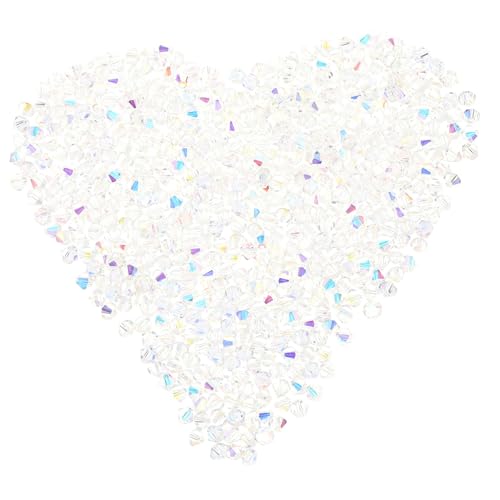 SEWACC Facettierte Diamantförmige DIY Glasperlen für Schmuckherstellung Armbänder Auffädeln Hautfreundlich und Langlebig SEWACC Facettierte Diamantförmige DIY Glasperlen für Schmuckherstellung Armbänder Auffädeln Hautfreundlich und Langlebig von SEWACC