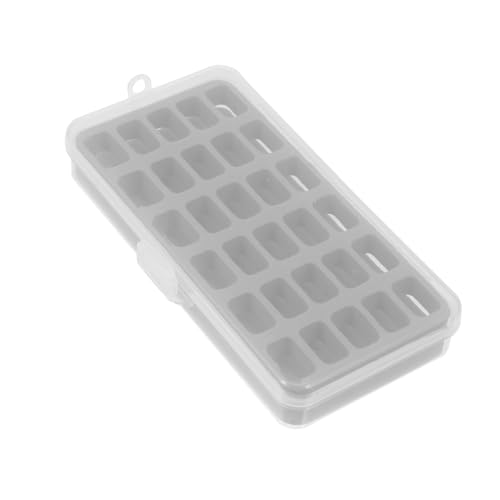 SEWACC Fächer Spulenkasten aus Robustem Kunststoff mit Schwammfixierung Langlebiger Organizer für Nähmaschinenspulen Praktischer Aufbewahrungsbox für Zuhause und Nähzubehör SEWACC Fächer Spulenkasten aus Robustem Kunststoff mit Schwammfixierung Langlebiger Organizer für Nähmaschinenspulen Praktischer Aufbewahrungsbox für Zuhause und Nähzubehör von SEWACC