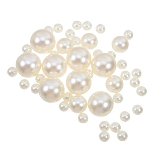 SEWACC Faux Pearl Vase Filler Beige Dekorative Perlen für Vasenfüllung Hochzeits und Party Dekoration Diy Bastelmaterialien Vielseitige Anwendungen von SEWACC