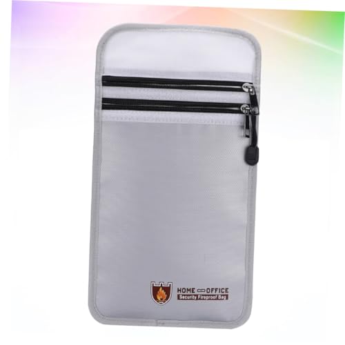SEWACC Feuerfeste Dokumentenbox mit Doppelreißverschluss Wasserdichter Aktenordner Aufbewahrungsbeutel für Geld Pässe und Wichtige Unterlagen Praktische und Langlebige Datei schutztasche SEWACC Feuerfeste Dokumentenbox mit Doppelreißverschluss Wasserdichter Aktenordner Aufbewahrungsbeutel für Geld Pässe und Wichtige Unterlagen Praktische und Langlebige Datei schutztasche von SEWACC