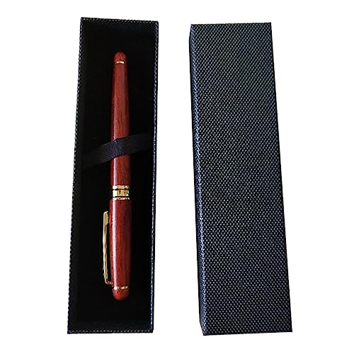 SEWACC Füllfederhalter Set aus Hartholz mit Schwarzer Box Schlanker Leichter Schreibfüller für Schule und Büro Elegante Geschenkidee Schulanfang und Bürobedarf SEWACC Füllfederhalter Set aus Hartholz mit Schwarzer Box Schlanker Leichter Schreibfüller für Schule und Büro Elegante Geschenkidee Schulanfang und Bürobedarf von SEWACC