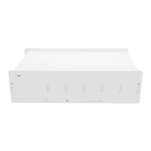 SEWACC Geldaufbewahrungsbox mit Deckel Fächer PVC Kunststoff Organizer Sortierbox für Büro und Zuhause Hohe Raumausnutzung Stilvolles Design Langlebig und Praktisch von SEWACC