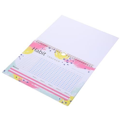 SEWACC Gewohnheitstracker Undatierter Planer für Gewohnheiten und Wöchentlicher und Monatlicher Habit Tracker Kreatives Design für Motivation und Produktivität von SEWACC
