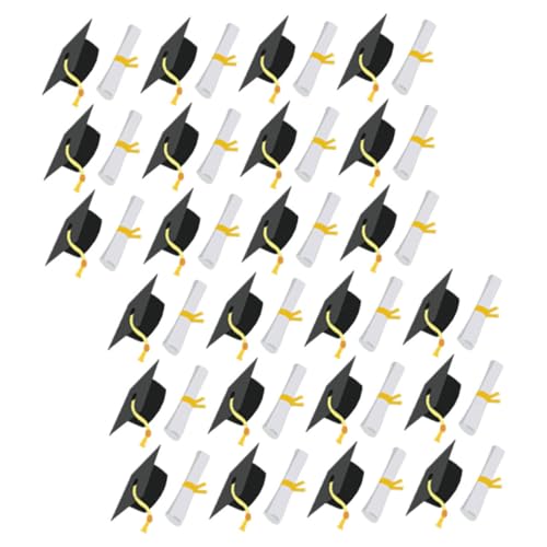 SEWACC Graduation Cap Konfetti Dekoration für Abschlussfeiern Klassenräume und Zeremonien für Abschlussfeier Klasse von SEWACC